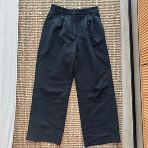 A&F Sloane Tailored Wide Leg Pant